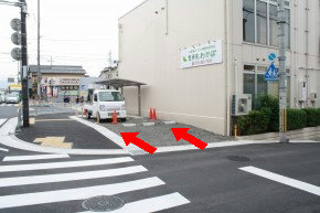 京都市西京区桂の整骨院わかば は、駐車場が2台あります